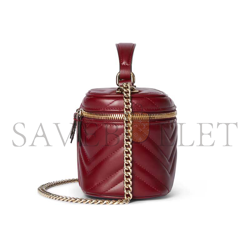 GUCCI GG MARMONT MINI VANITY BAG 837454 (19*11.5*9cm)